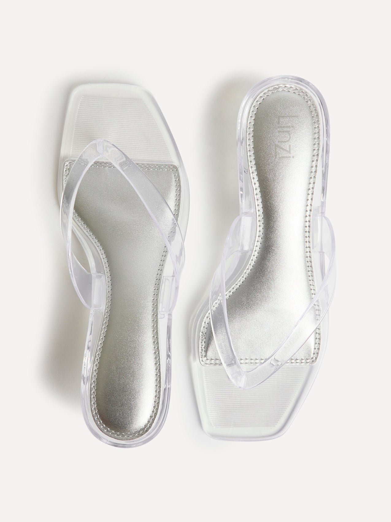 Cher Perspex Jelly Heeled Sandals