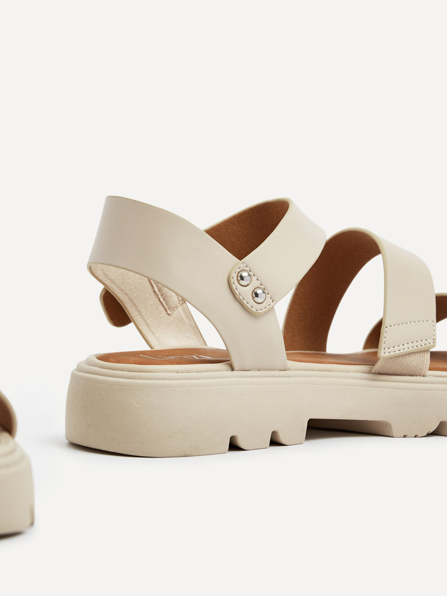 Ramona Nude Gladiator Sandals