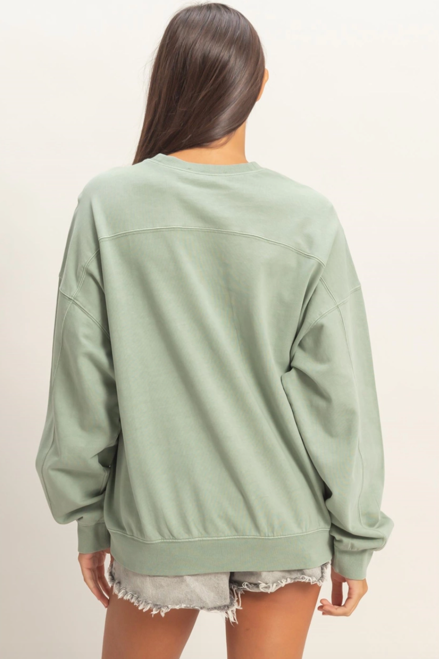 paradise crew neck