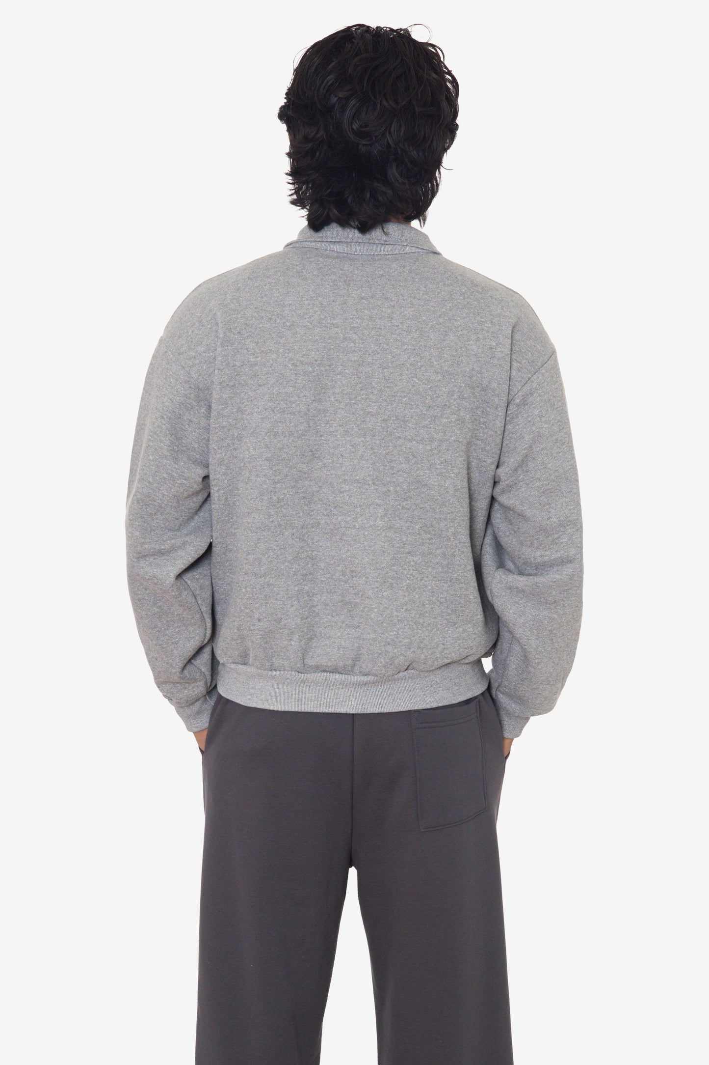 TRF412 - Half Zip Collared Fleece Pullover