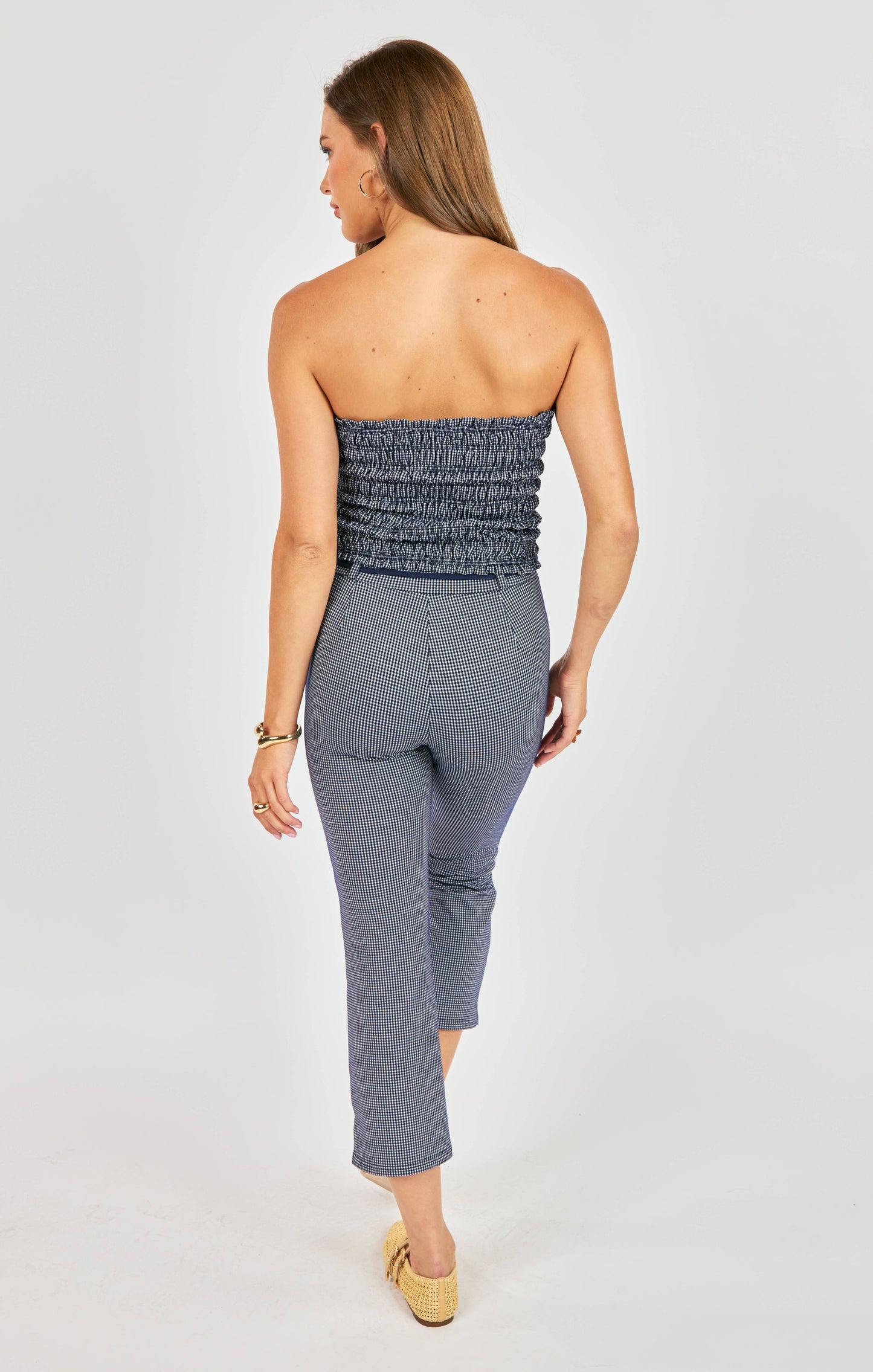 frankie smocked tube top