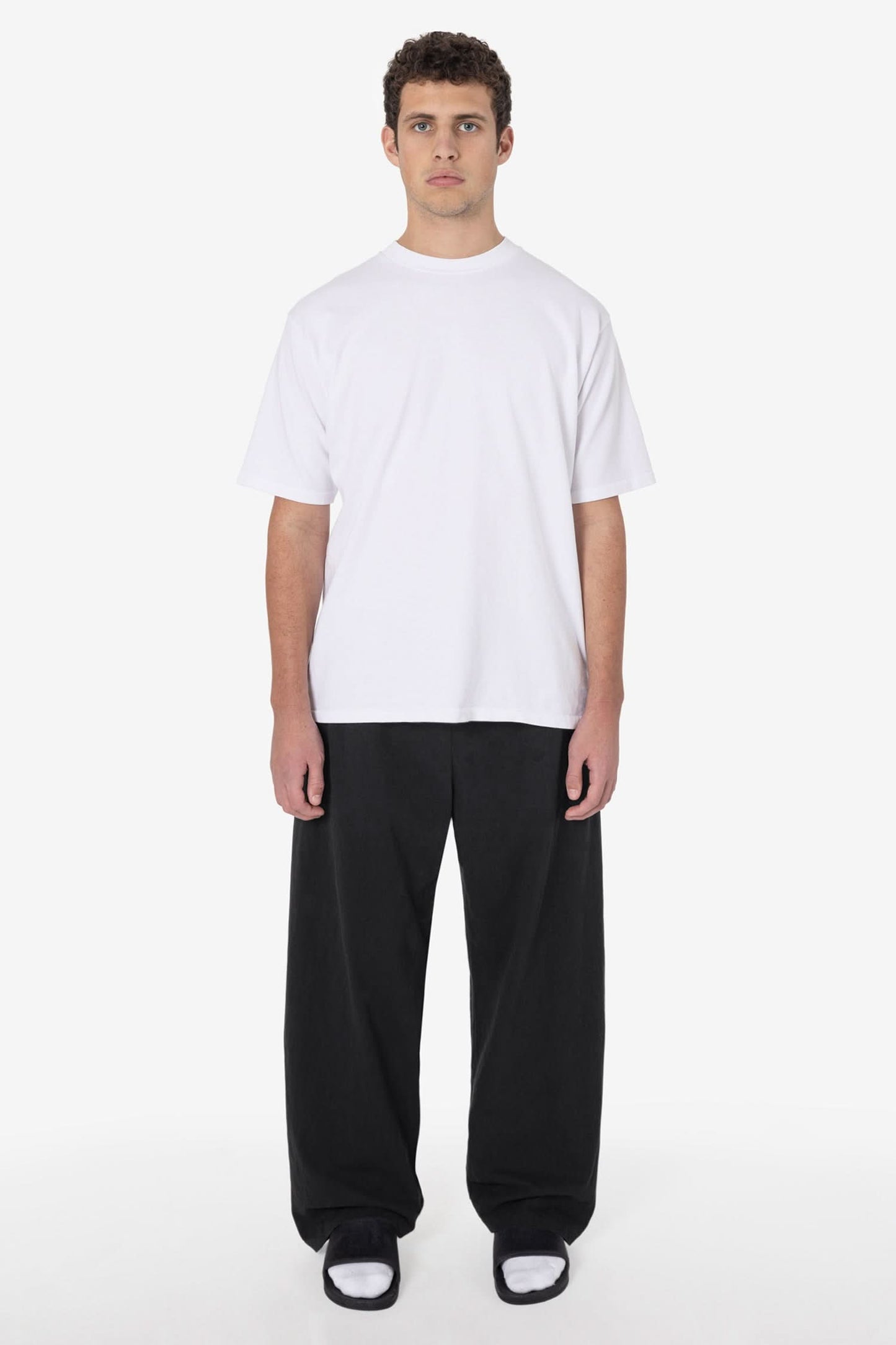 1205WGD - Men's Heavy Jersey Wide Garment Dyed Casual Pant