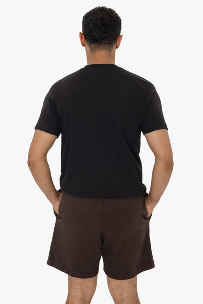 1242GD - Heavy Jersey Garment Dye Gym Shorts