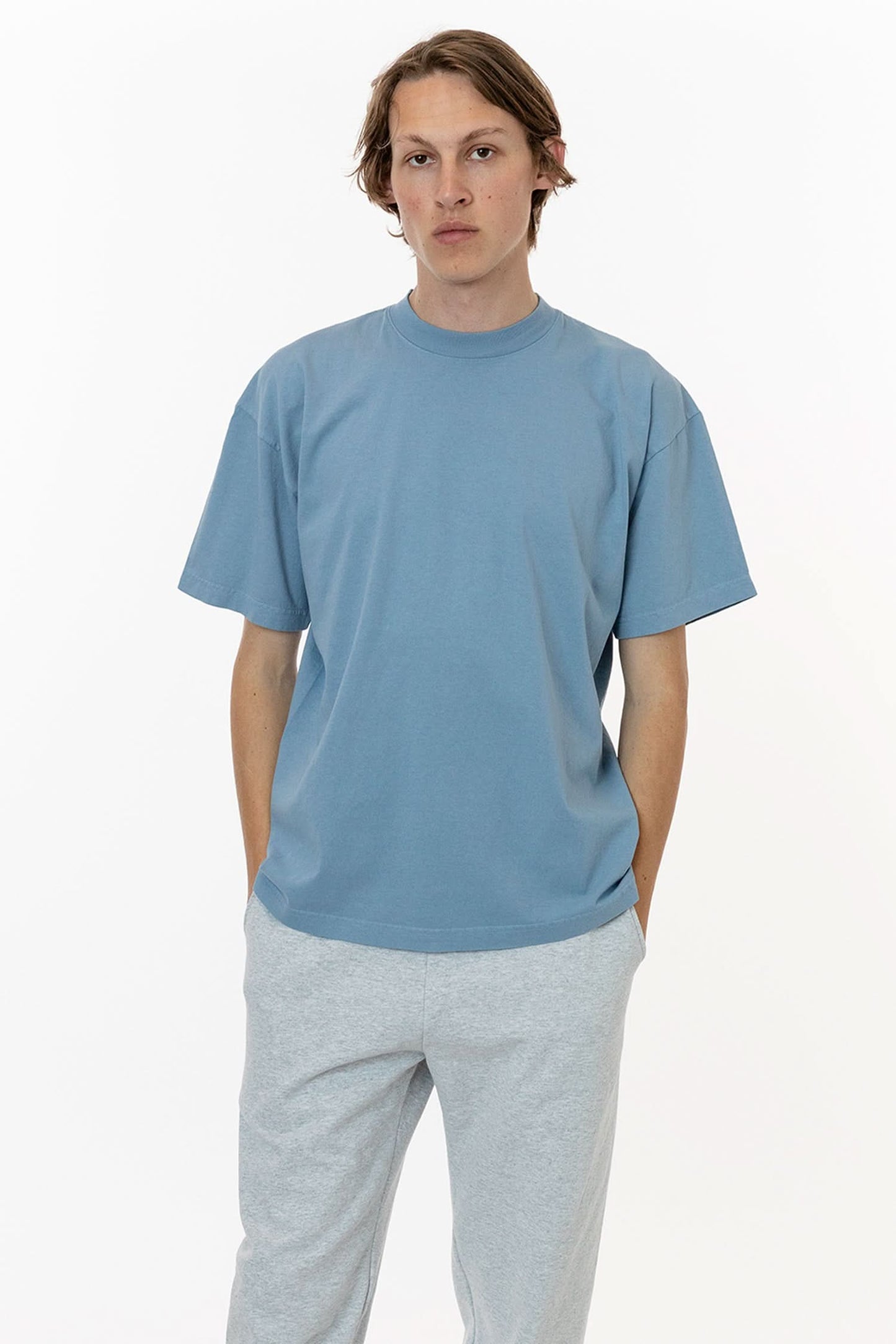 The 1801 - 6.5oz Garment Dye Crew Neck T-Shirt