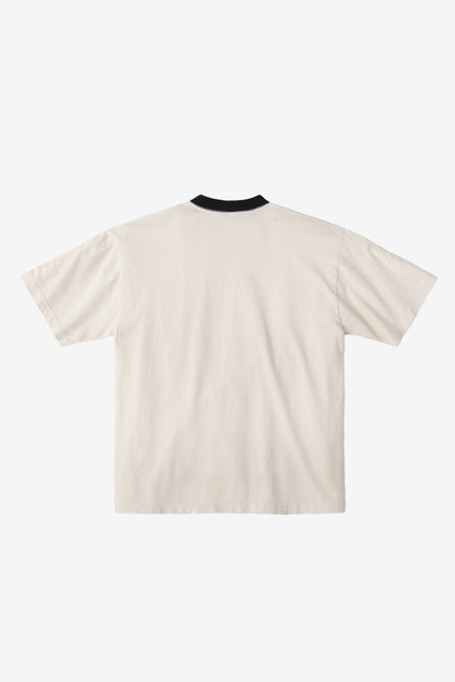 1801GDRIN - 6.5oz Garment Dye Crew Neck Ringer T-Shirt