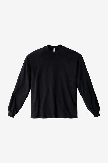 1807GD - 6.5oz Long Sleeve Garment Dye Crew Neck T-Shirt