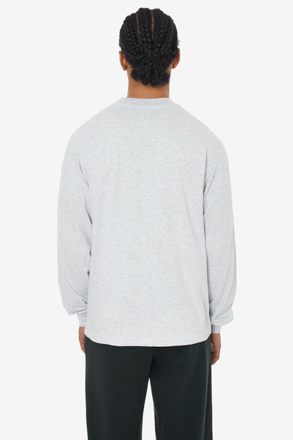 1807GD - 6.5oz Long Sleeve Garment Dye Crew Neck T-Shirt