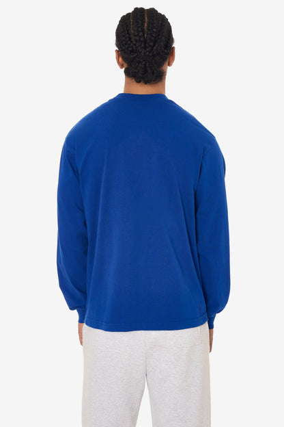 1807GD - 6.5oz Long Sleeve Garment Dye Crew Neck T-Shirt