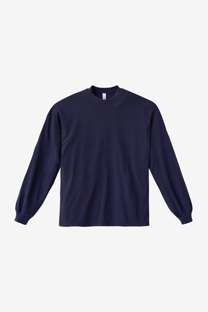 1807GD - 6.5oz Long Sleeve Garment Dye Crew Neck T-Shirt