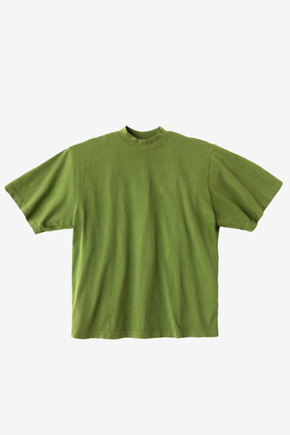 1825GD - Oversized Short Sleeve High Mockneck T-shirt