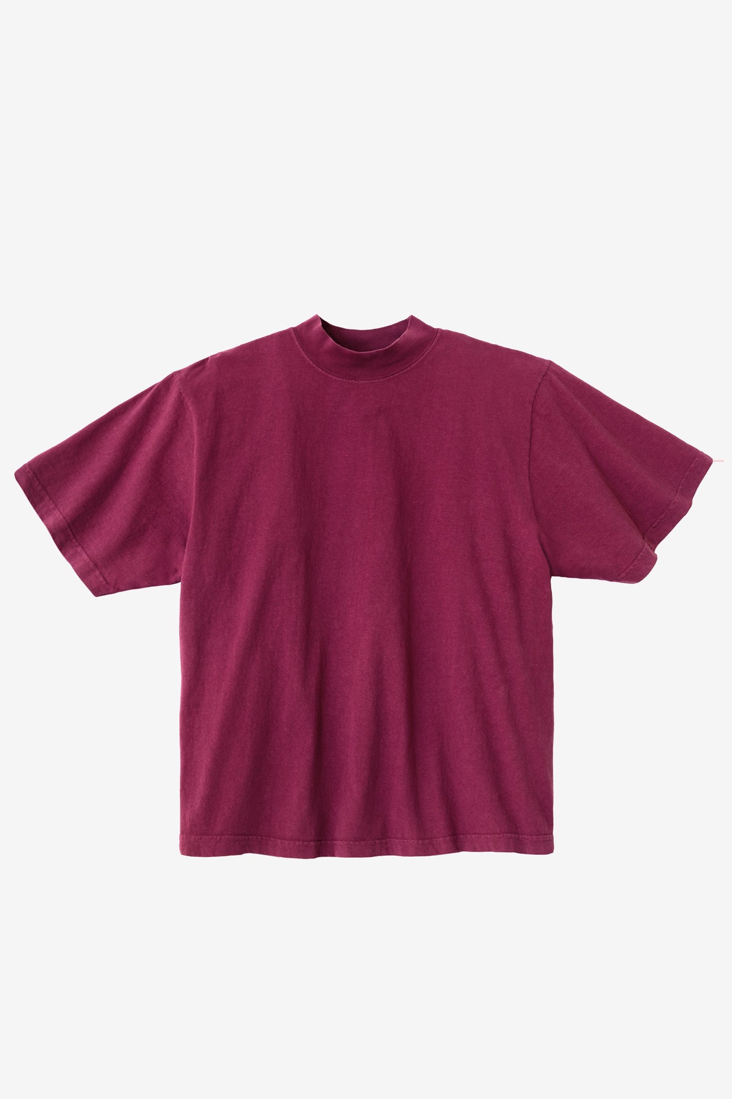 1825GD - Oversized Short Sleeve High Mockneck T-shirt