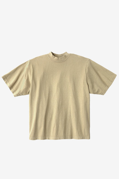 1825GD - Oversized Short Sleeve High Mockneck T-shirt