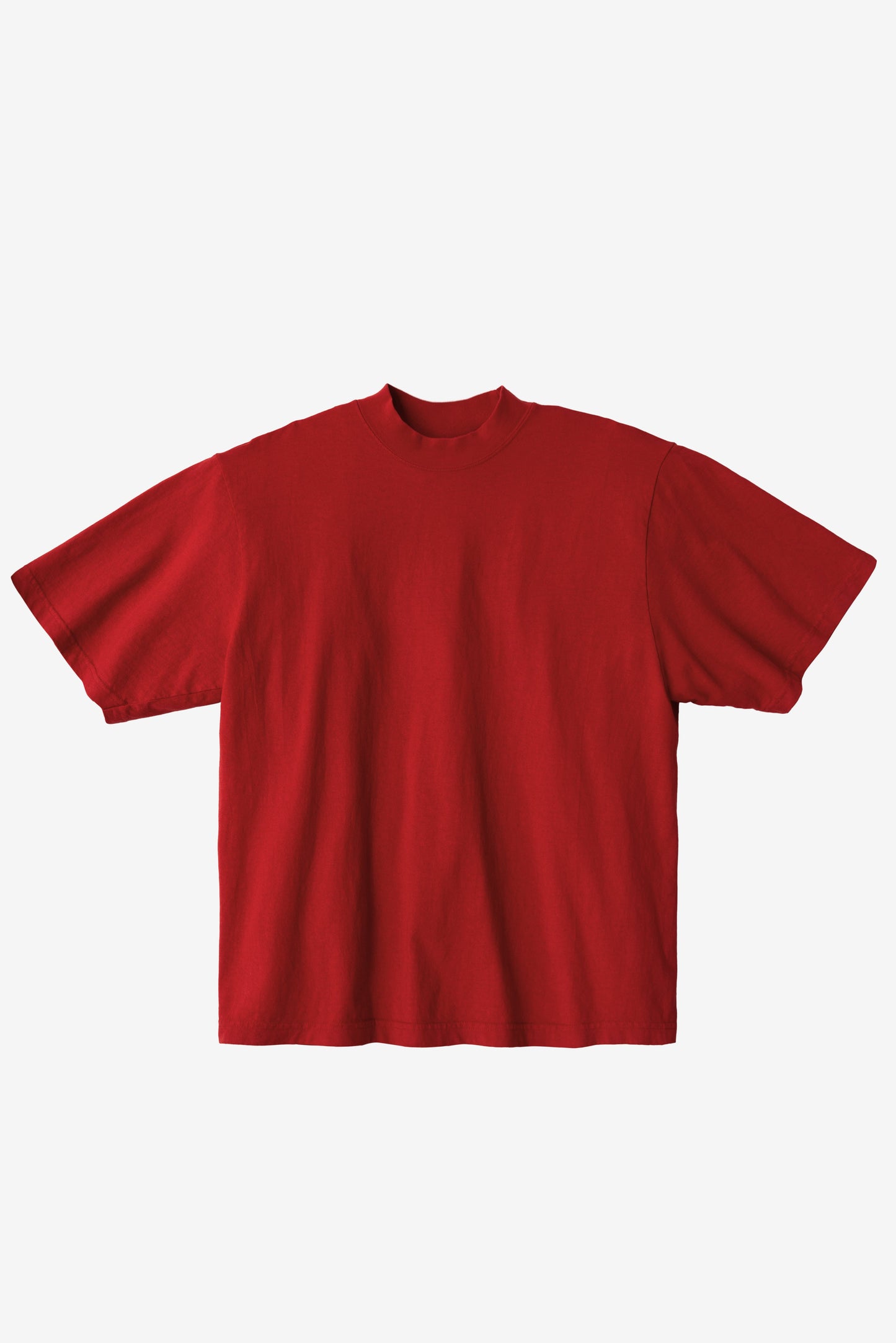 1825GD - Oversized Short Sleeve High Mockneck T-shirt