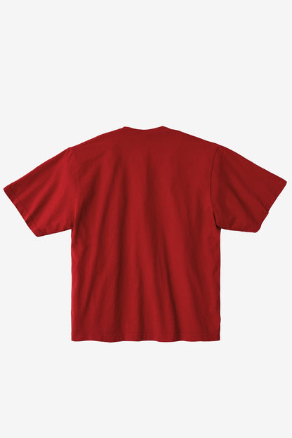 1825GD - Oversized Short Sleeve High Mockneck T-shirt