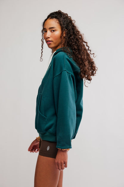 final call front logo hoodie