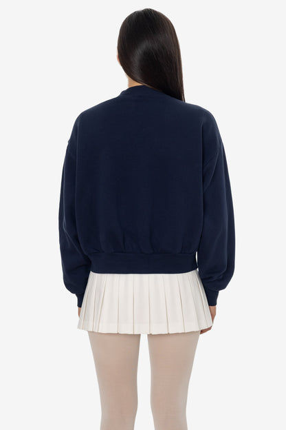 ALP375GD - Alpine Fleece Zip Up Cropped Bomber