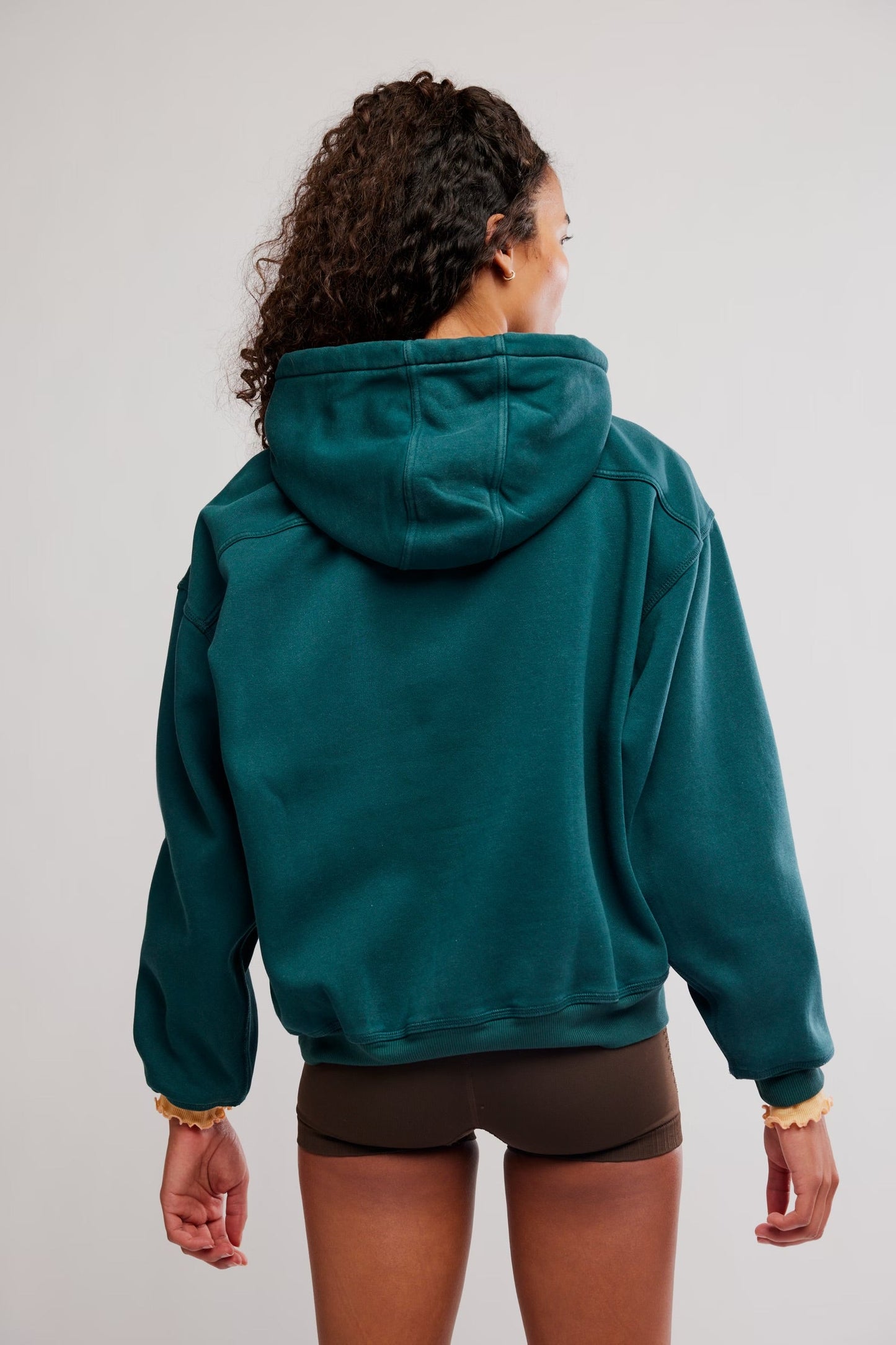 final call front logo hoodie