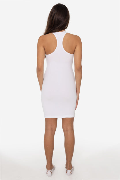 3386GD-SH - Heavy 2x1 Rib Short-Length Racerback Dress