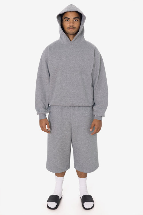 TRF42 - Triblend gabardine Fleece Extra Wide Mens shorts