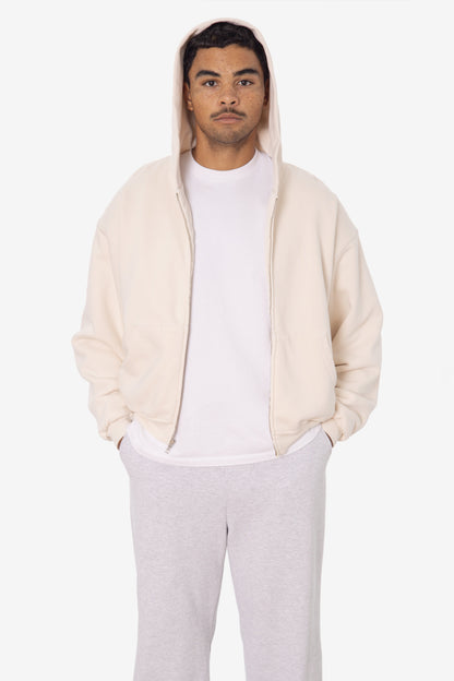 ALP10GD - Thermal Lined Cropped Zip Up Hoodie