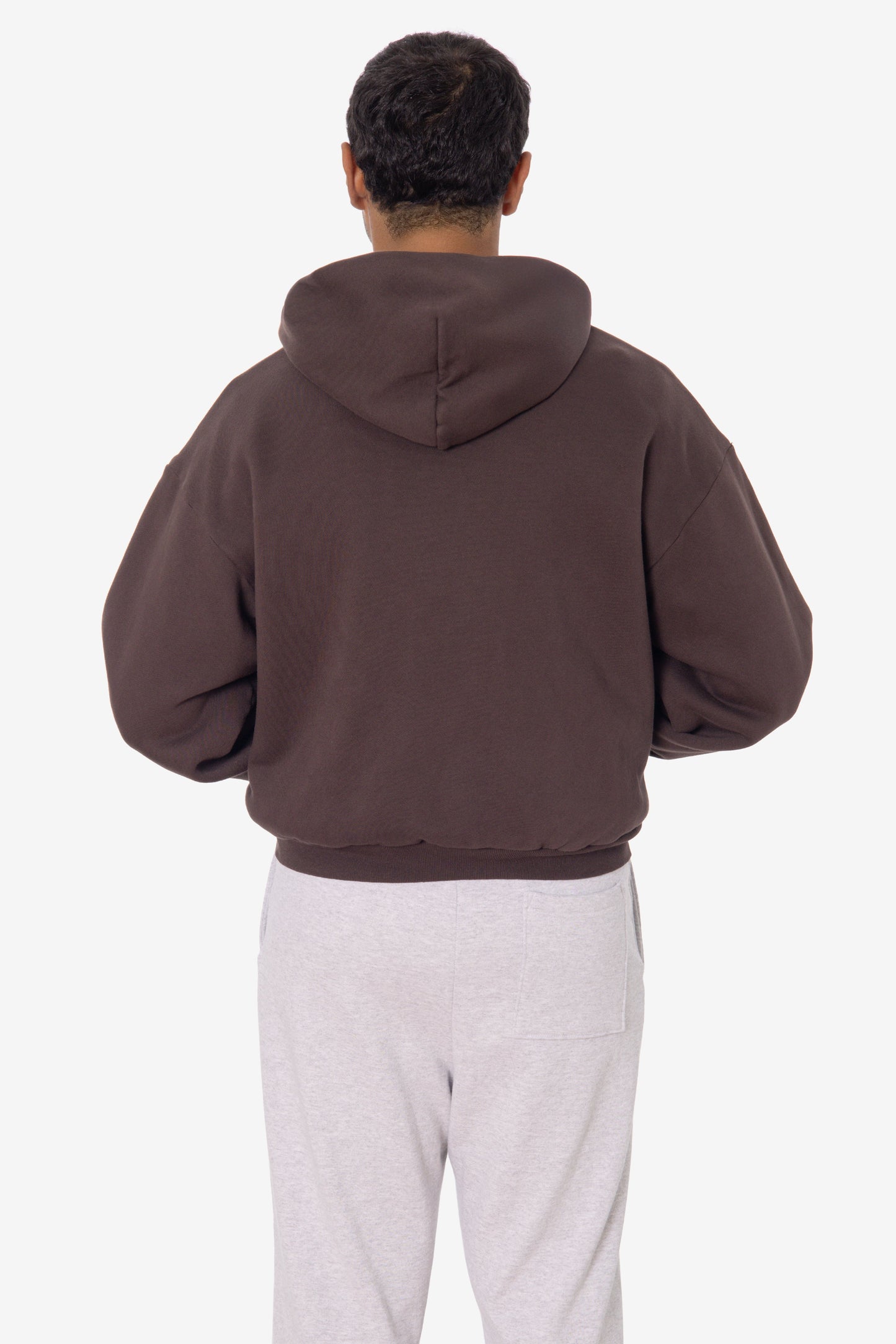 ALP10GD - Thermal Lined Cropped Zip Up Hoodie