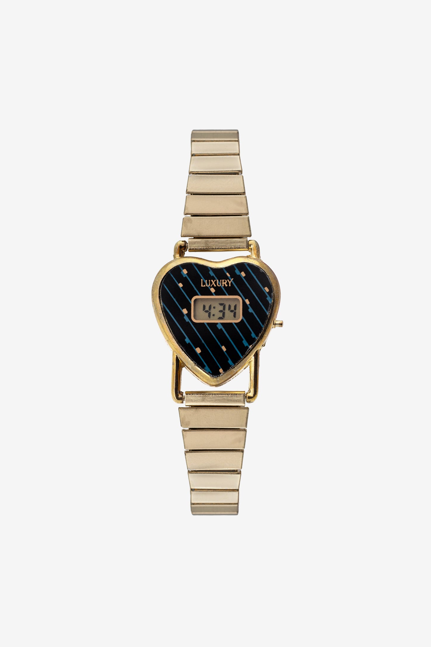 WCHSTPHRT - Striped Heart Watch