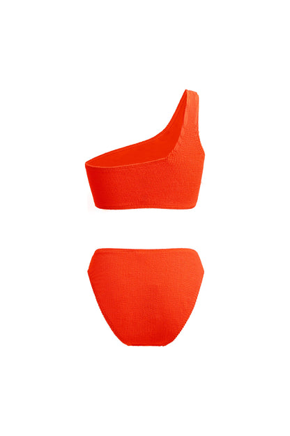 Roma Orange One Shoulder Bikini