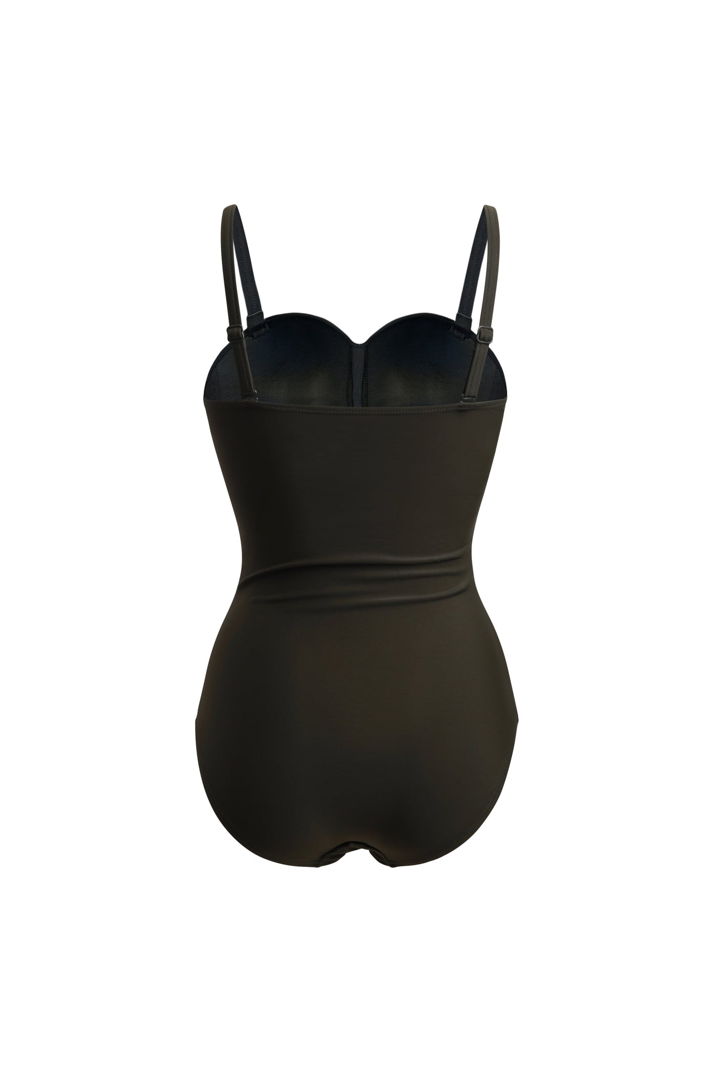 Capri Khaki Tummy Control Swimsuit