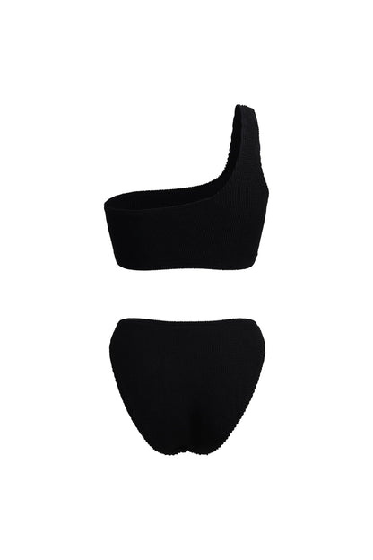 Roma Black One Shoulder Bikini