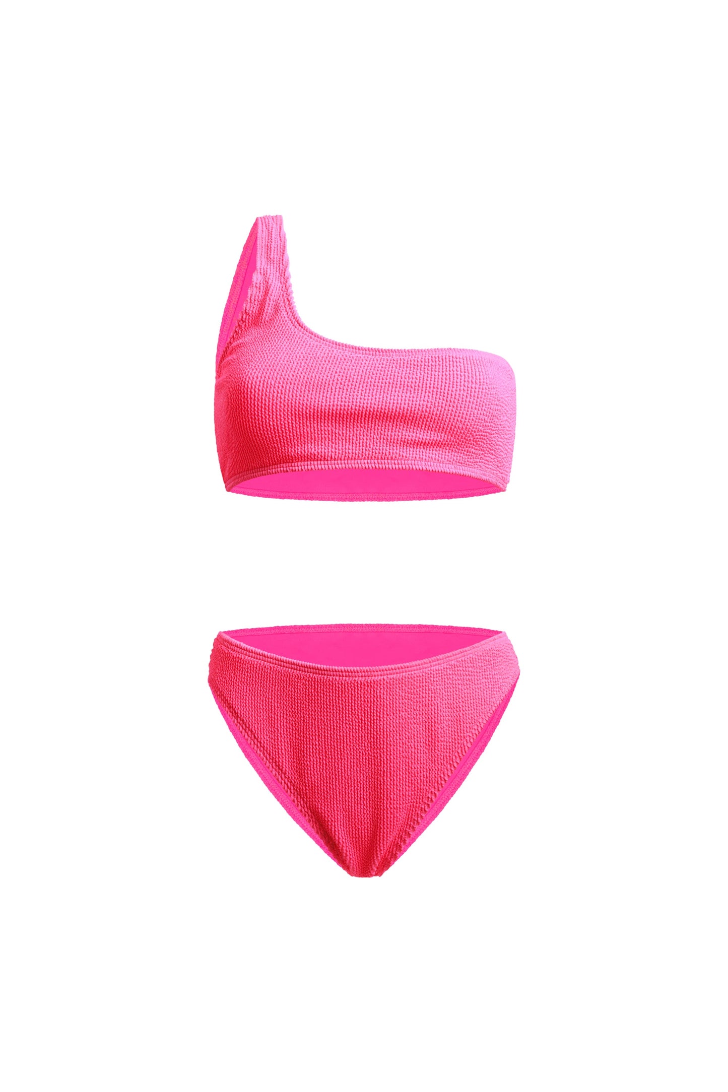 Roma Pink One Shoulder Bikini