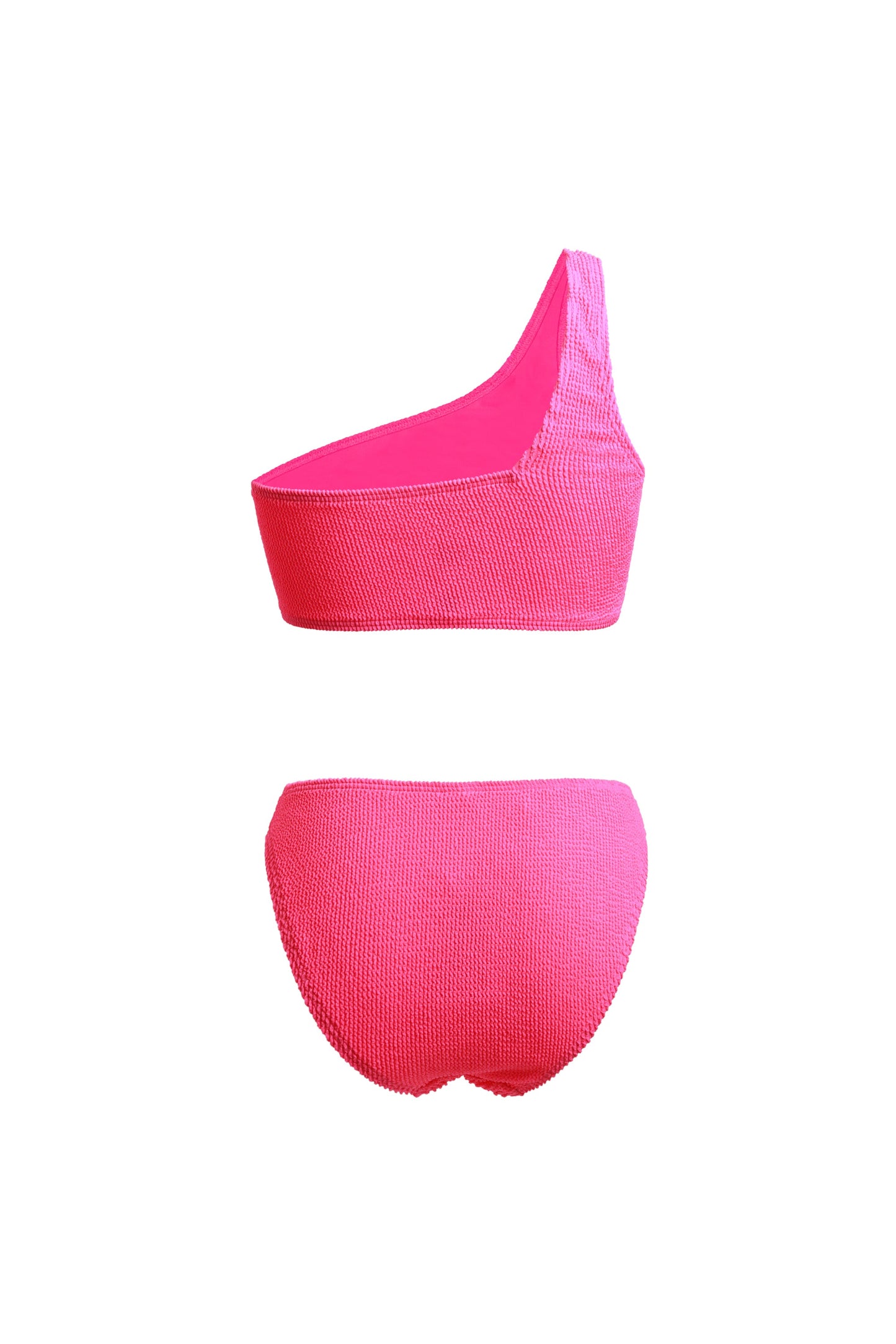 Roma Pink One Shoulder Bikini