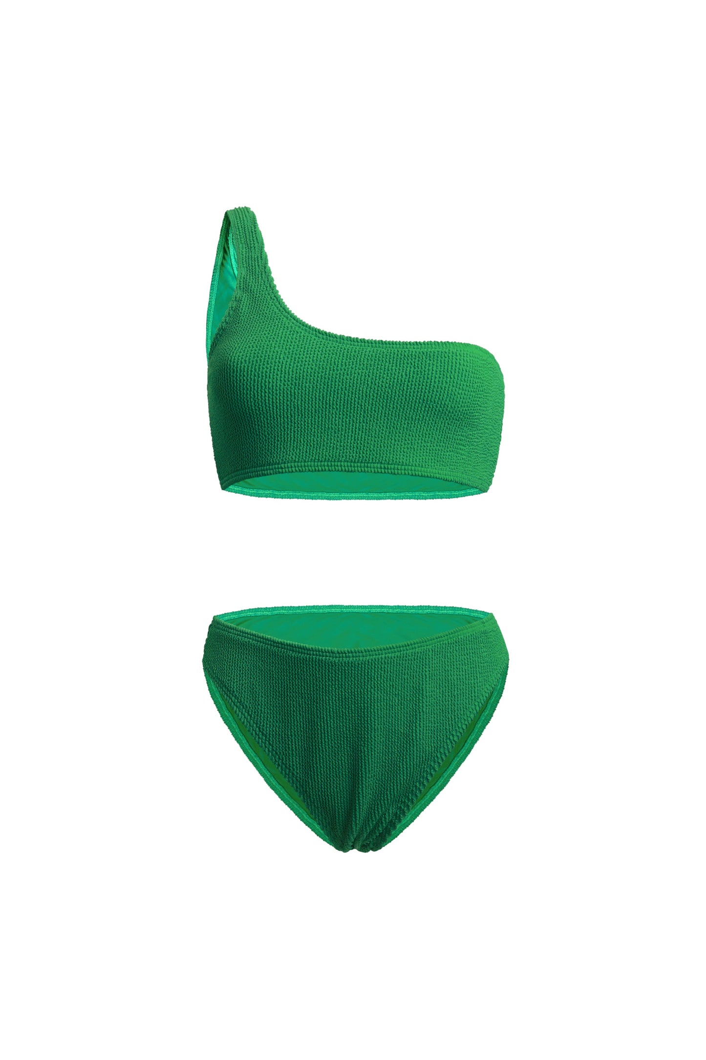 Roma Green One Shoulder Bikini