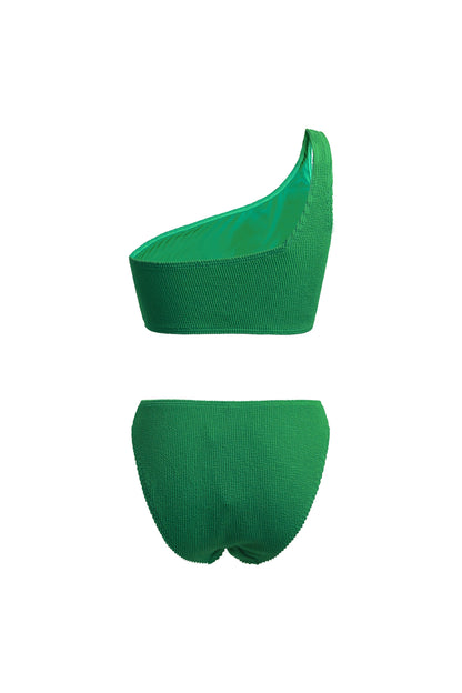 Roma Green One Shoulder Bikini