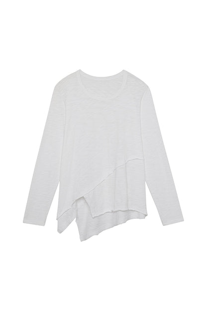 Inner Glow Asymmetric Long Sleeve Top