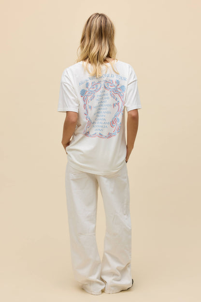 fleetwood mac world tour '77 merch tee