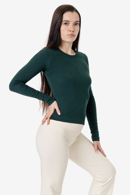 43007 - Baby Rib Long Sleeve Crewneck Tee