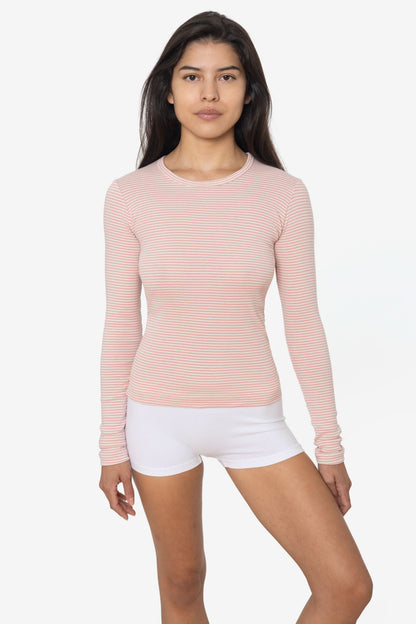 43007 - Baby Rib Long Sleeve Crewneck Tee
