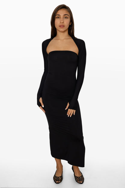 RSNJ100 - UPF40 Performance Jersey Maxi Tube Dress