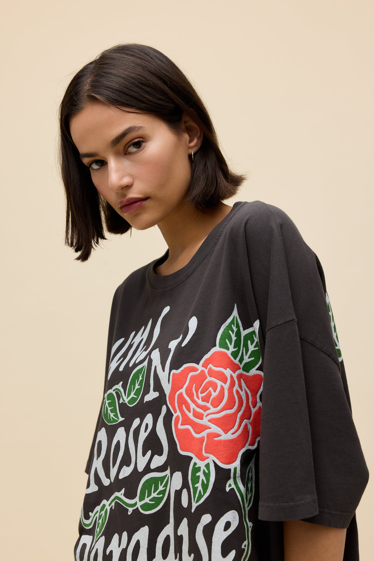 guns n roses paradise city rose os tee