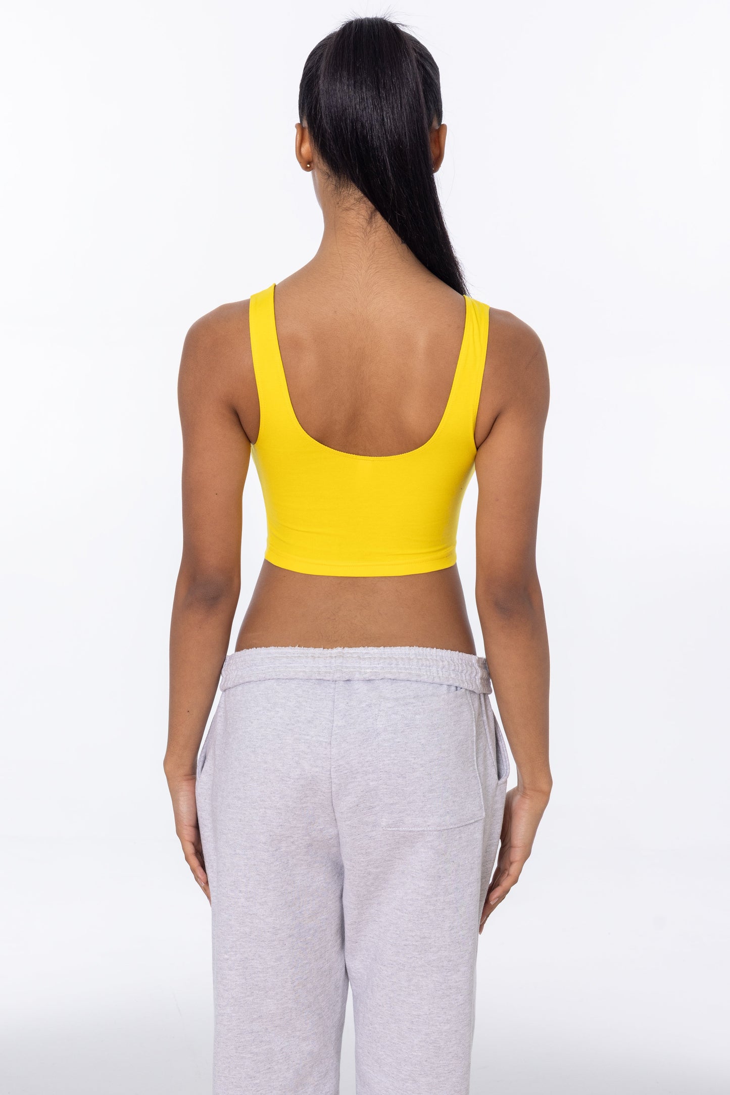 8383 - Cotton Spandex Tank Crop Top
