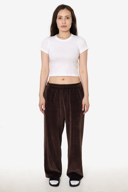 VLR445GD - Garment Dye Velour Open Bottom Sweatpants