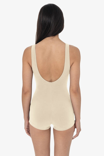 83051GD-SH - Garment Dye Tank Short Biketard