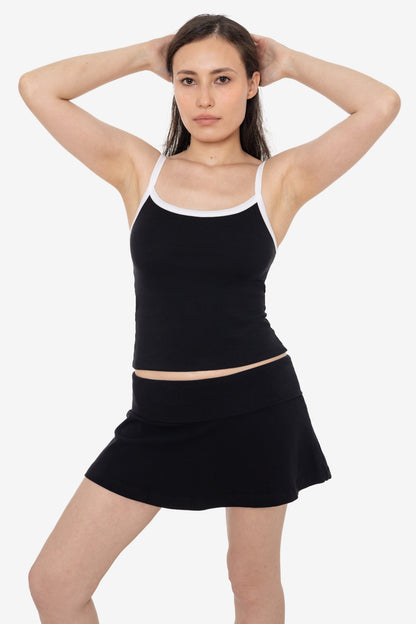 8335GD - Garment Dye Cotton Spandex Yoga Skirt