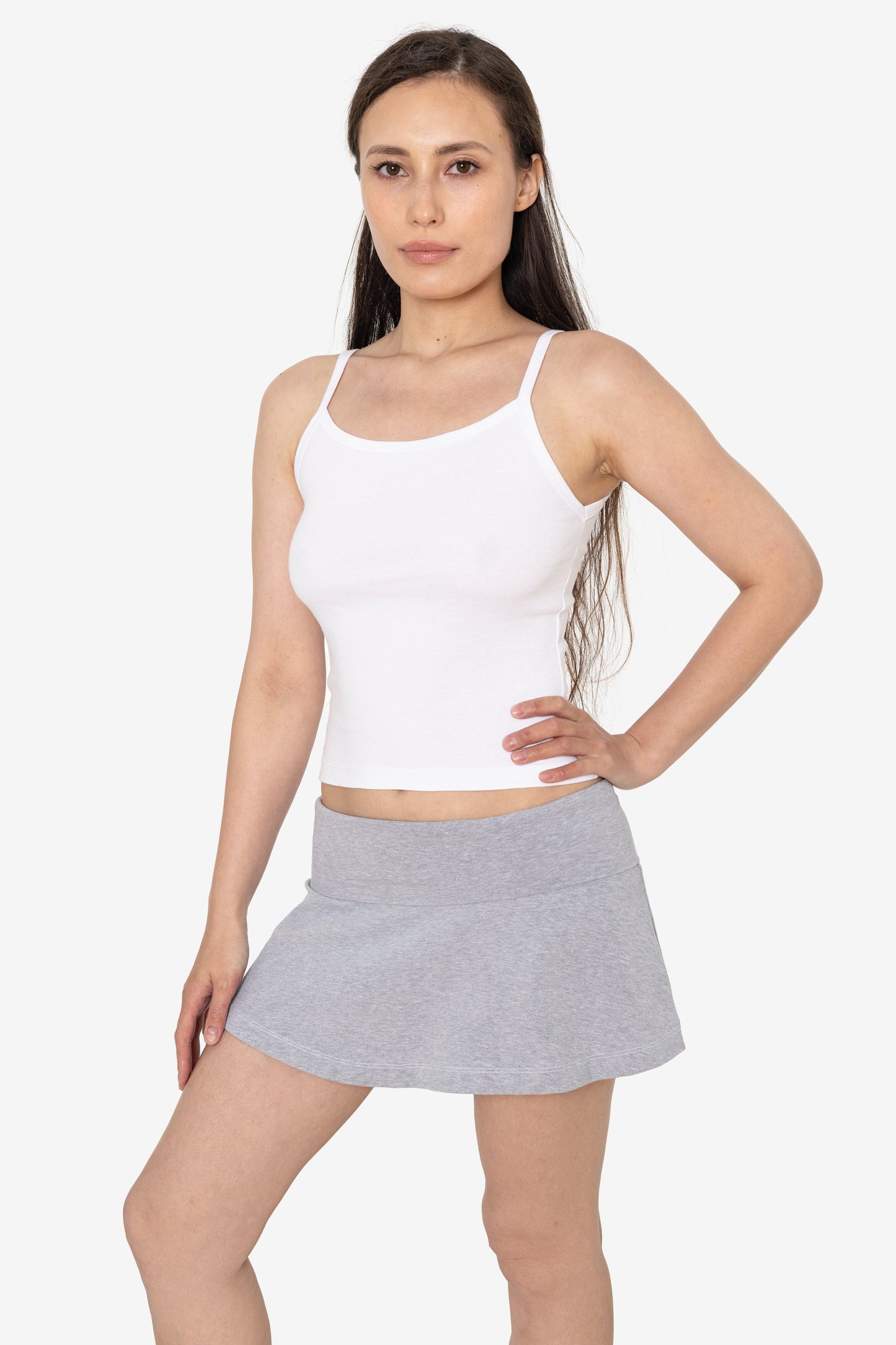 8335GD - Garment Dye Cotton Spandex Yoga Skirt