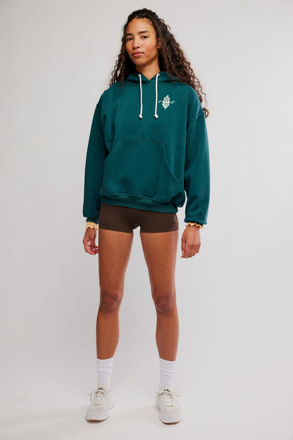 final call front logo hoodie