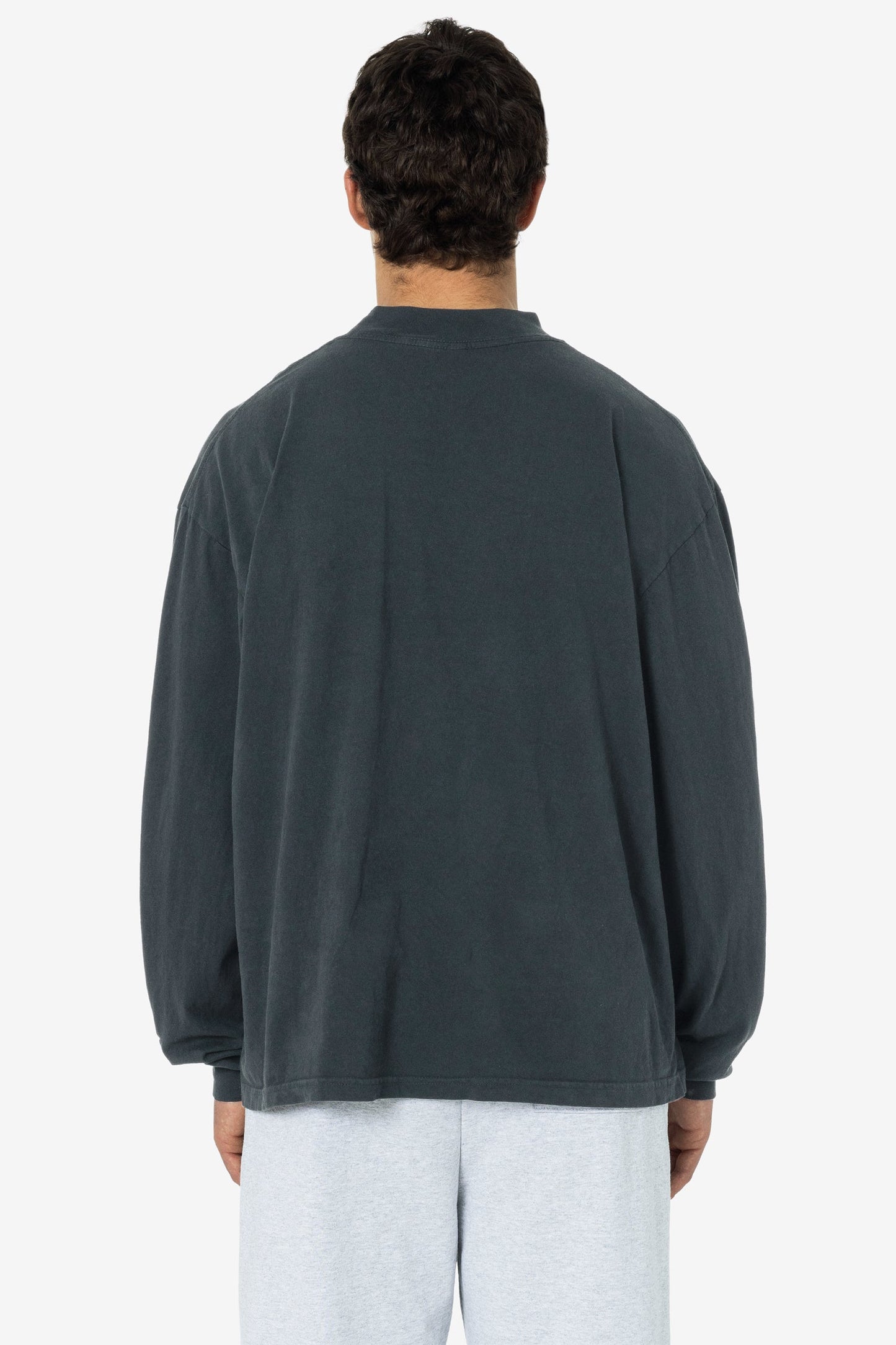 1827GD Unisex - Oversized Long Sleeve High Mockneck T-Shirt