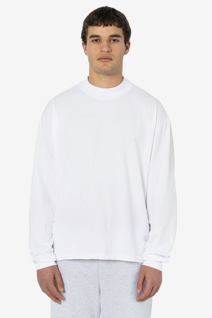 1827GD Unisex - Oversized Long Sleeve High Mockneck T-Shirt