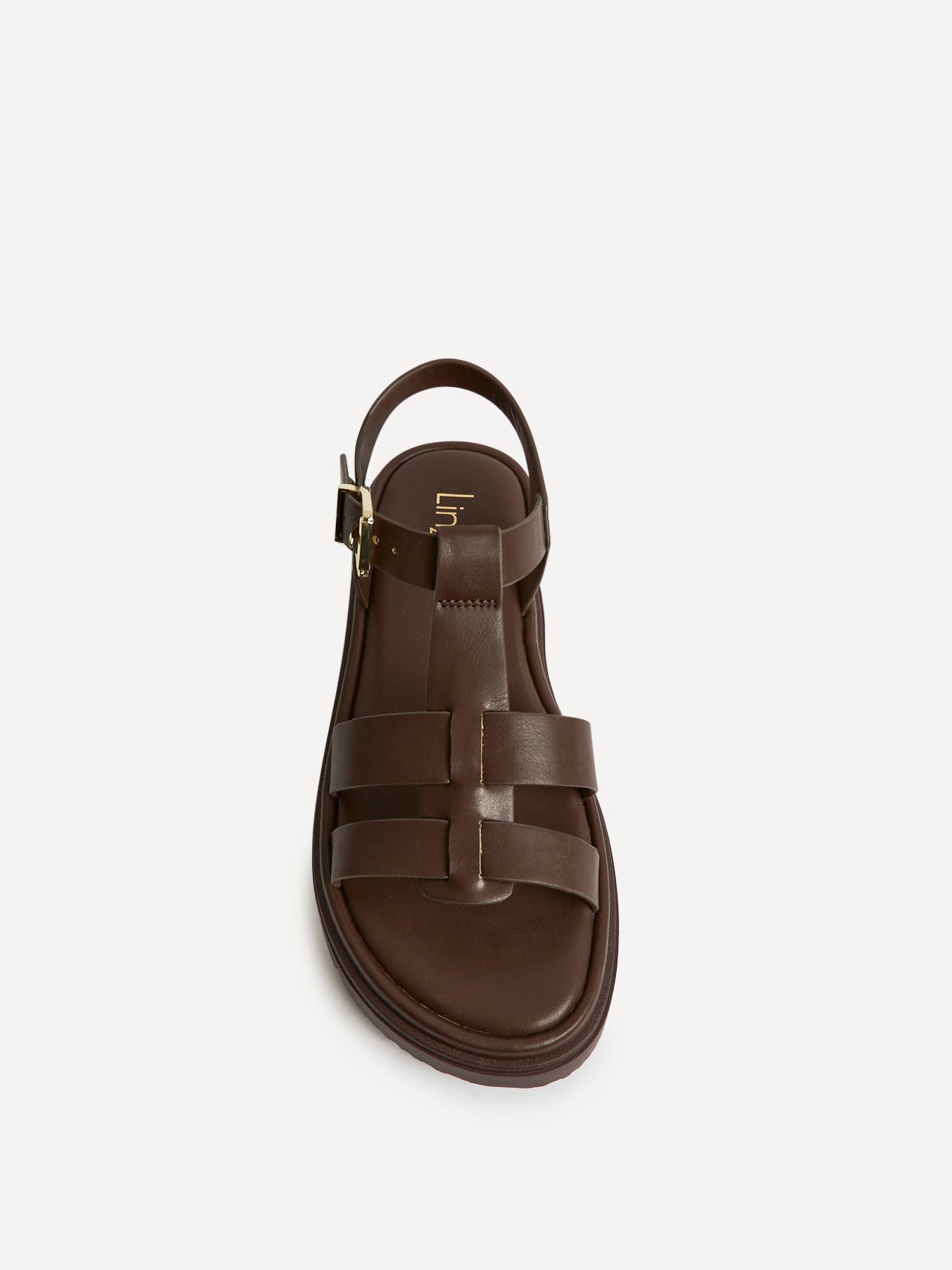 Adventure Brown Gladiator Flat Sandals