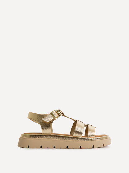 Adventure Gold Gladiator Flat Sandals