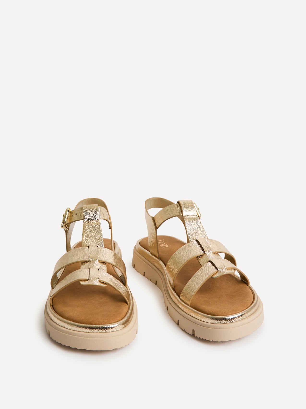 Adventure Gold Gladiator Flat Sandals